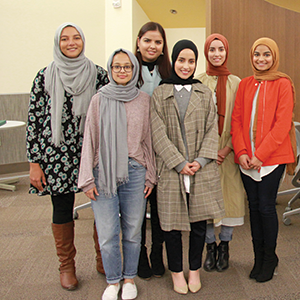Members of the Western Michigan University Muslim Student Association (Photo courtesy Western Michigan University MSA)
