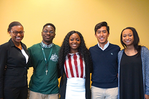 MSP students are encouraged to maintain strong bonds with fellow cohort members and peer mentors throughout their undergraduate careers.