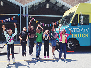 Community Guilds WE JUMP for STE(A)M Truck!