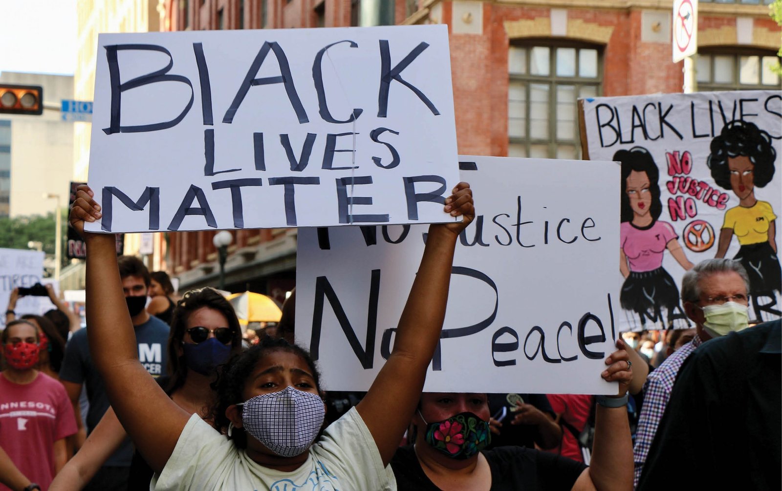 In May, San Antonians joined thousands of demonstrators worldwide by protesting the police killing of George Floyd