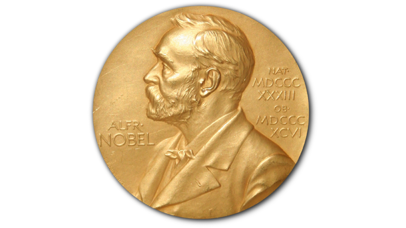 Photo of the Nobel Prize logo