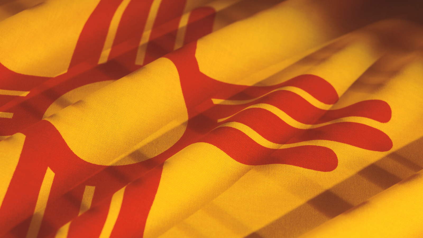 Graphic depicting the flag of New Mexico