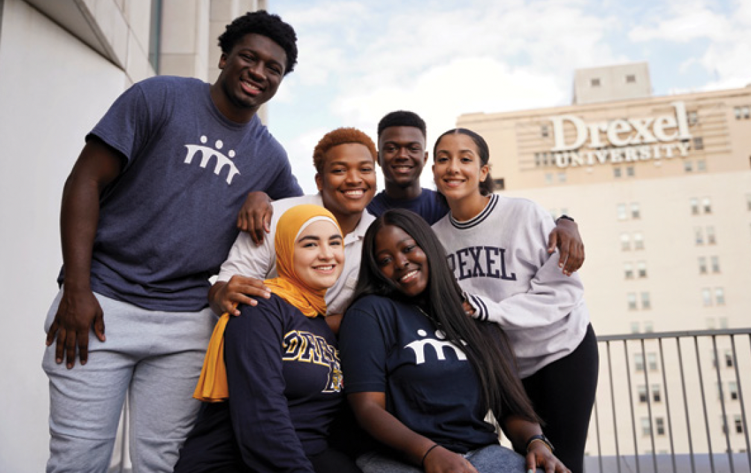 Group of Drexel University students
