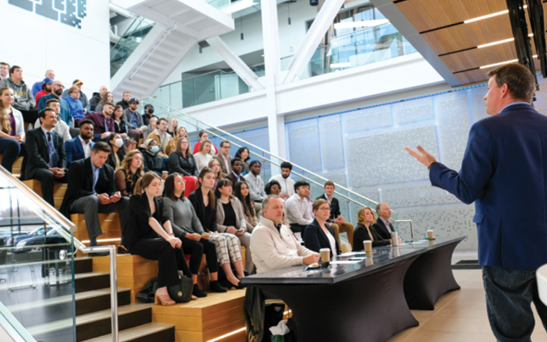 Lecture at University of Wisconsin-Green Bay