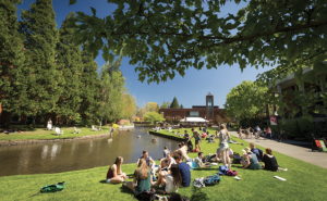 Willamette University in Oregon offers the College Access Navigators program for neurodiverse students. With a range of support services offered through the program, students are graduating and thriving on campus, says Jeff Larson, director of accessible services at the school. (Photo courtesy of Willamette University)