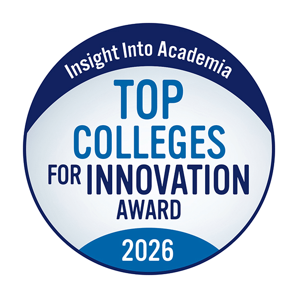 Top Colleges for Innovation Award 2026 seal