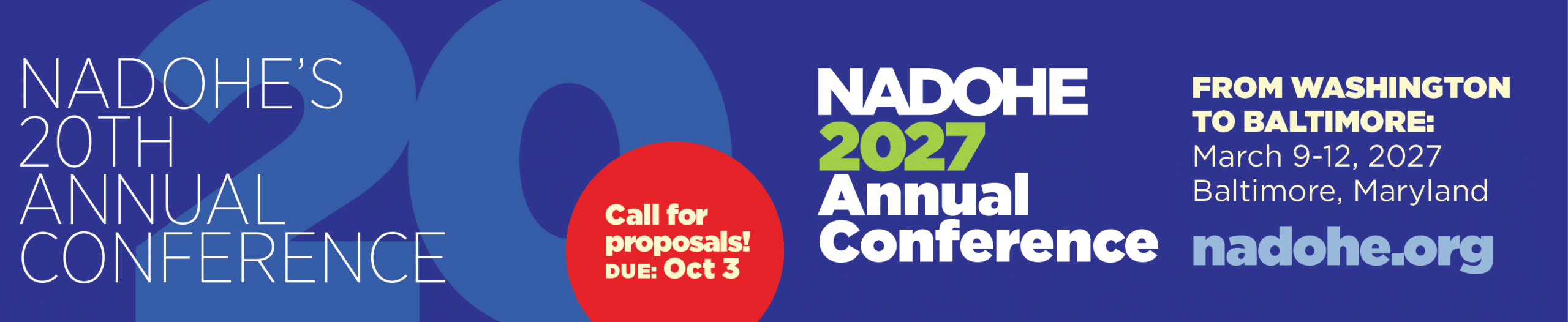 NADOHE 2027 Annual Conference